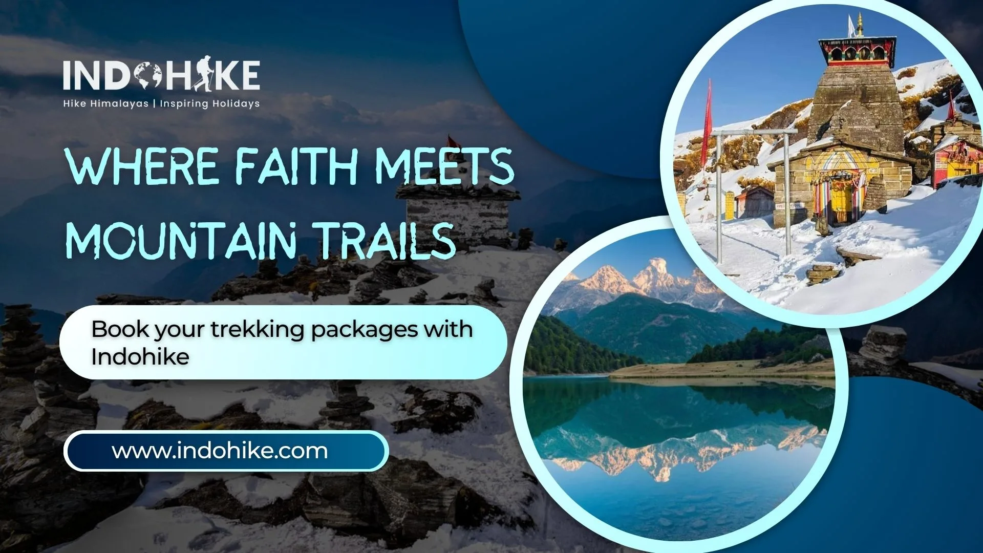 Explore Panch Kedar with Indohike trekking Packages