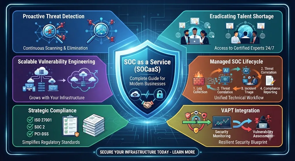 SOC as a Service (SOCaaS): Complete Guide for Modern Businesses