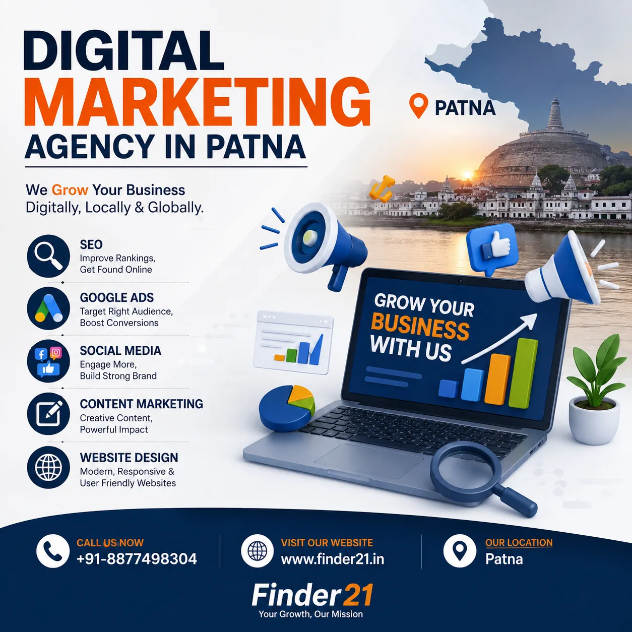 Why Successful Brands Trust a Digital Marketing Agency in Patna
