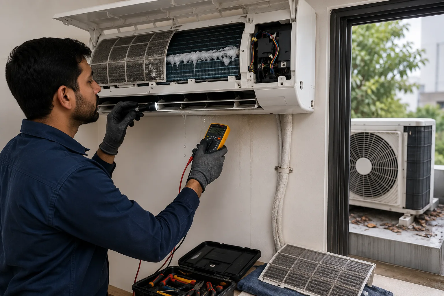 Why Your AC Is Running but Not Cooling the Room Properly