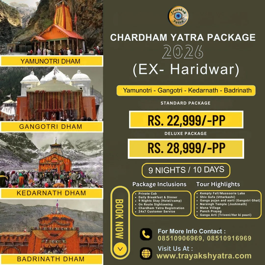 Chardham Yatra Package from Chennai – A Sacred Journey to the Land of Divine Blessings