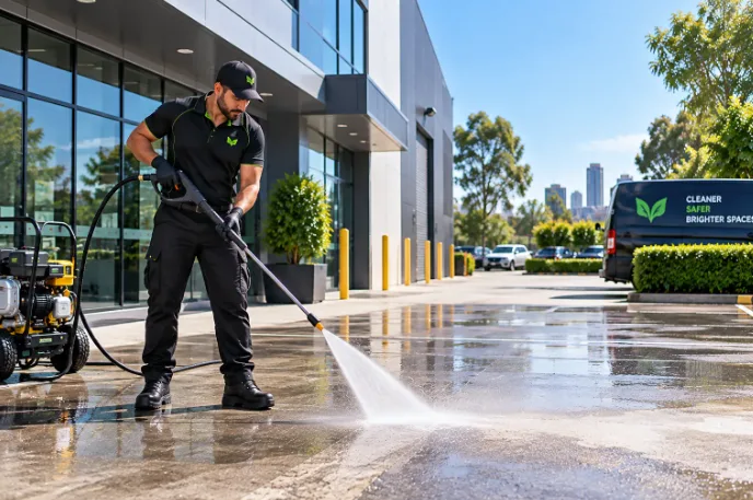 Pressure Washing Melbourne for Cleaner Commercial Properties