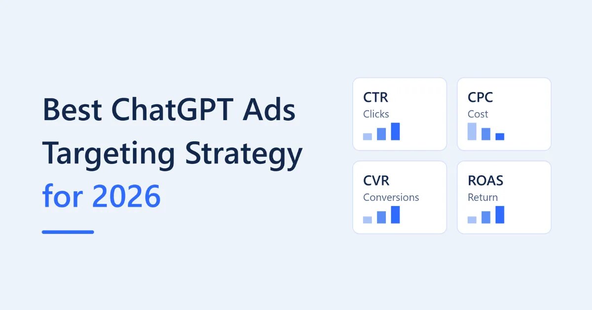 Best ChatGPT Ads Targeting Strategy for 2026