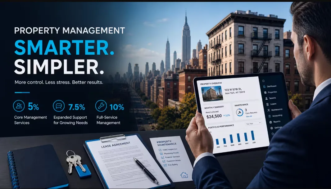 Are Property Management Fees in NYC Too High? See What a 5% Plan Can Include