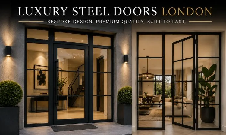 Luxury Steel Doors London: Elevate Your Property with Bespoke Design