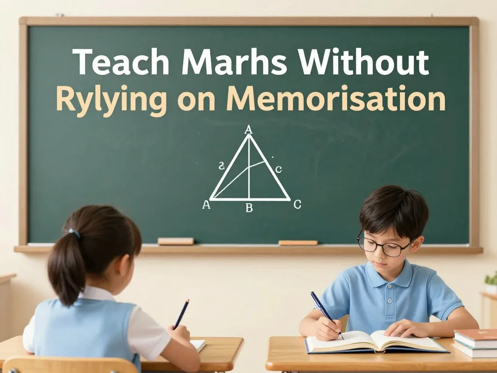 How to Teach Maths Without Relying on Memorisation