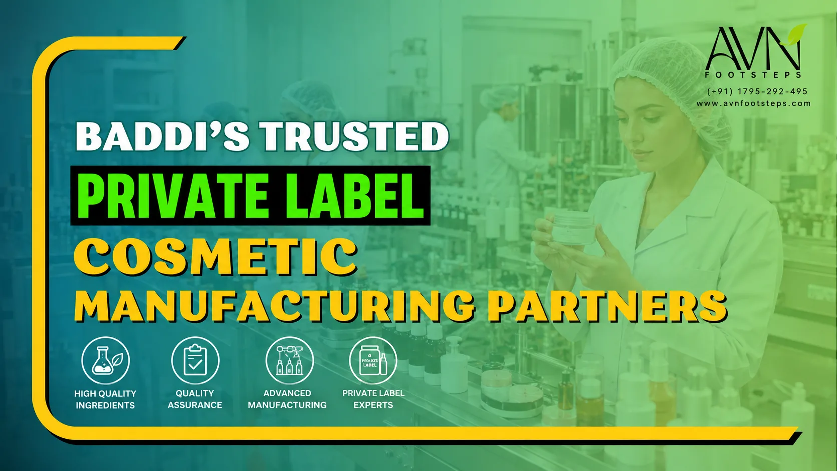 Cosmetic Manufacturers in Baddi: From Product Concept to Market-Ready Formula