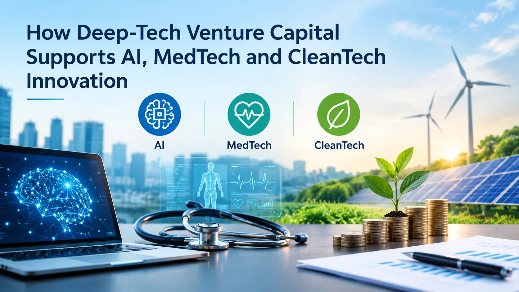 How Deep-Tech Venture Capital Supports AI, MedTech and CleanTech Innovation