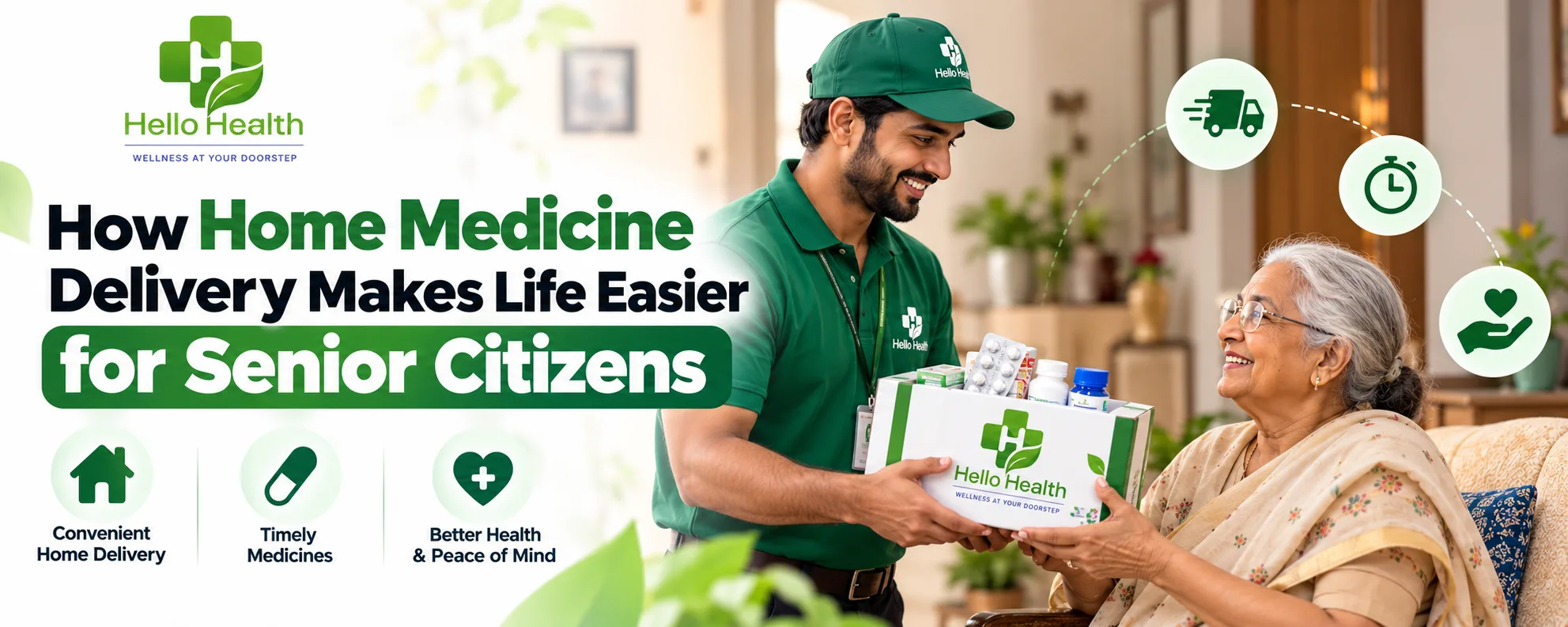 How Home Medicine Delivery Makes Life Easier for Senior Citizens