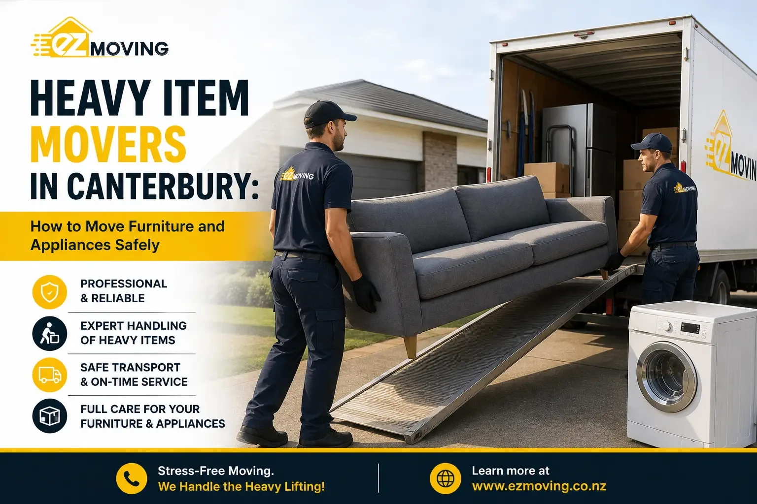 Reliable House Movers in Canterbury – EZMoving