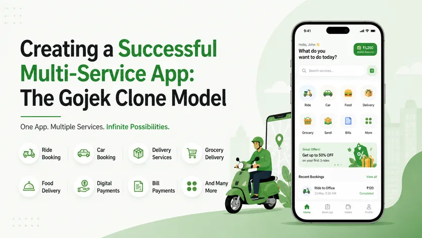Creating a Successful Multi-Service App: The Gojek Clone Model