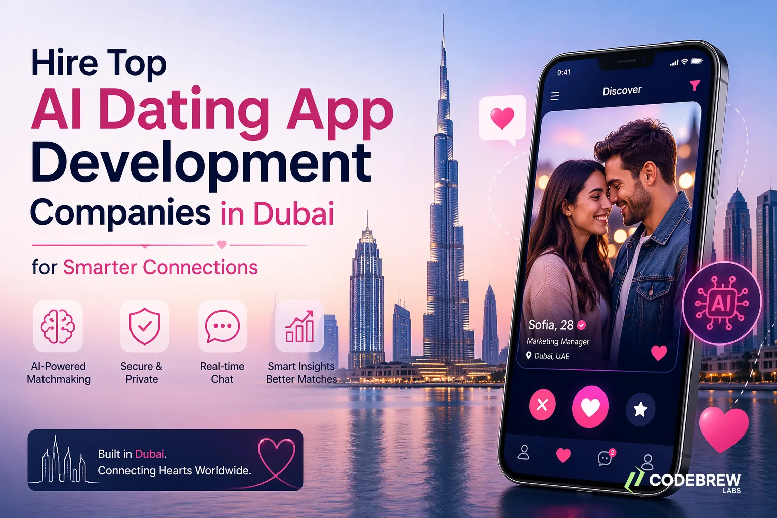 Hire Top AI Dating App Development Companies in Dubai for Smarter Connections