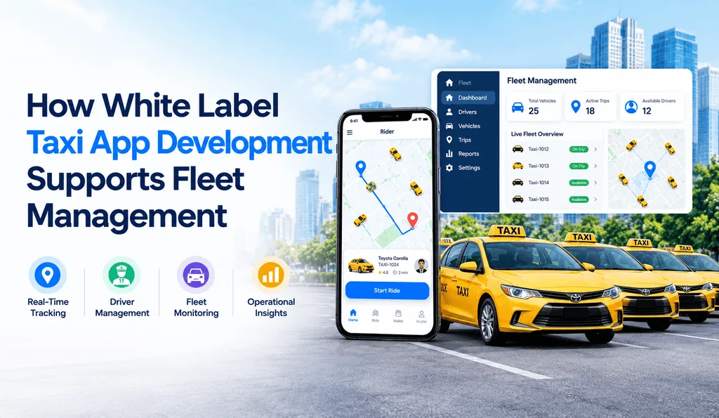How White Label Taxi App Development Supports Fleet Management