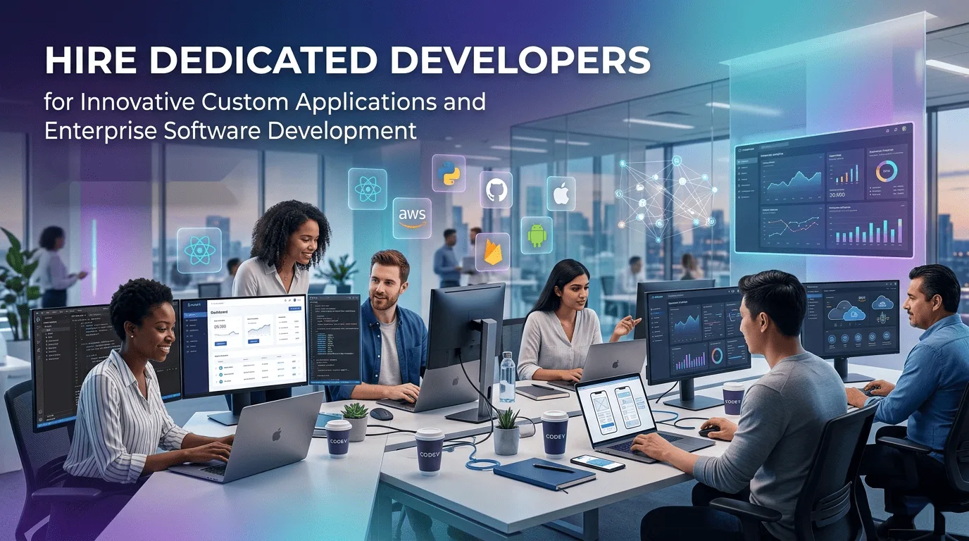 Hire Dedicated Developers for Innovative Custom Applications and Enterprise Software Development