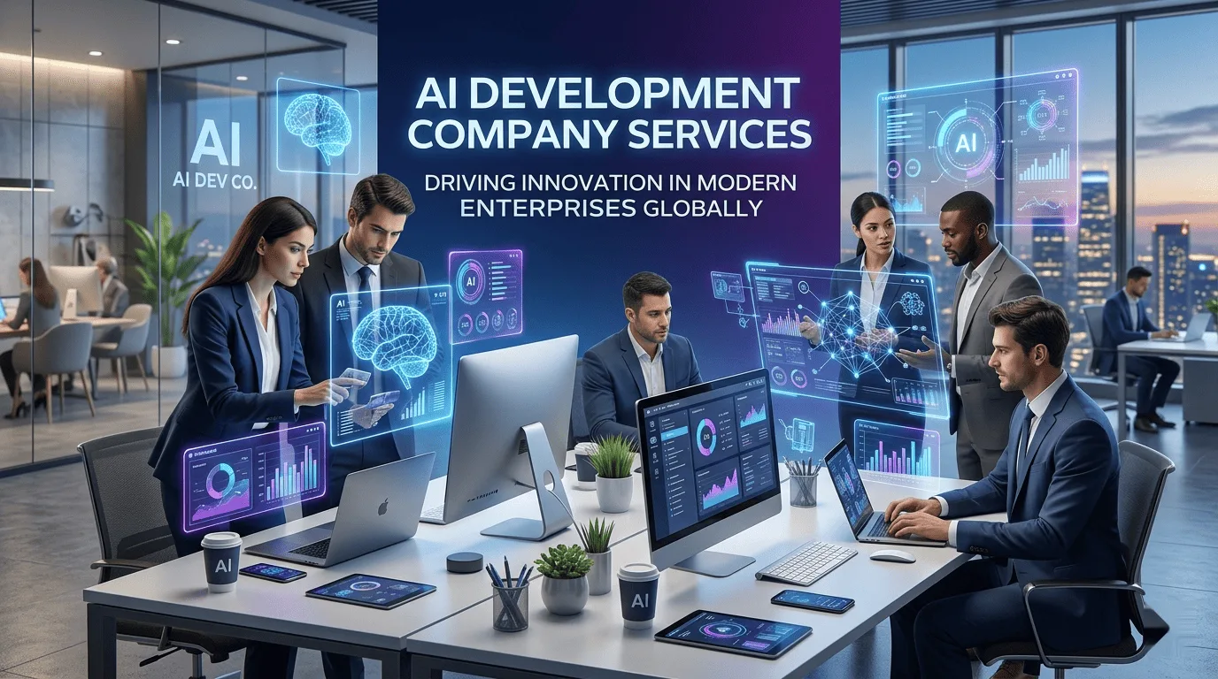 AI Development Company Services Driving Innovation in Modern Enterprises Globally
