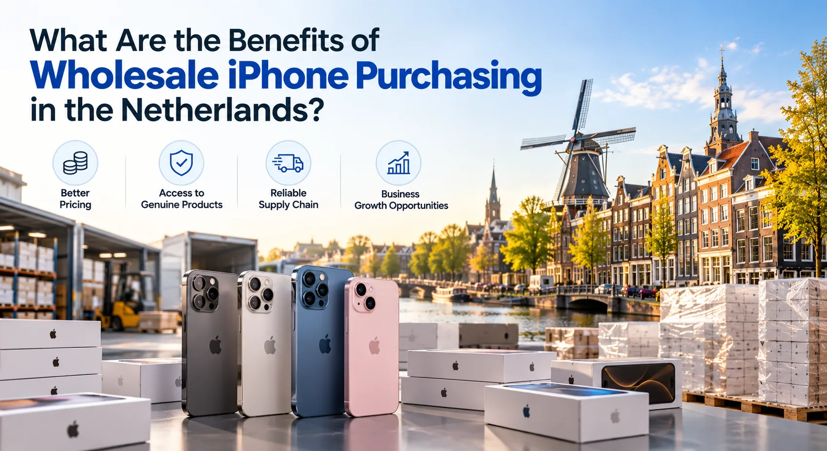 What Are the Benefits of Wholesale iPhone Purchasing in the Netherlands?