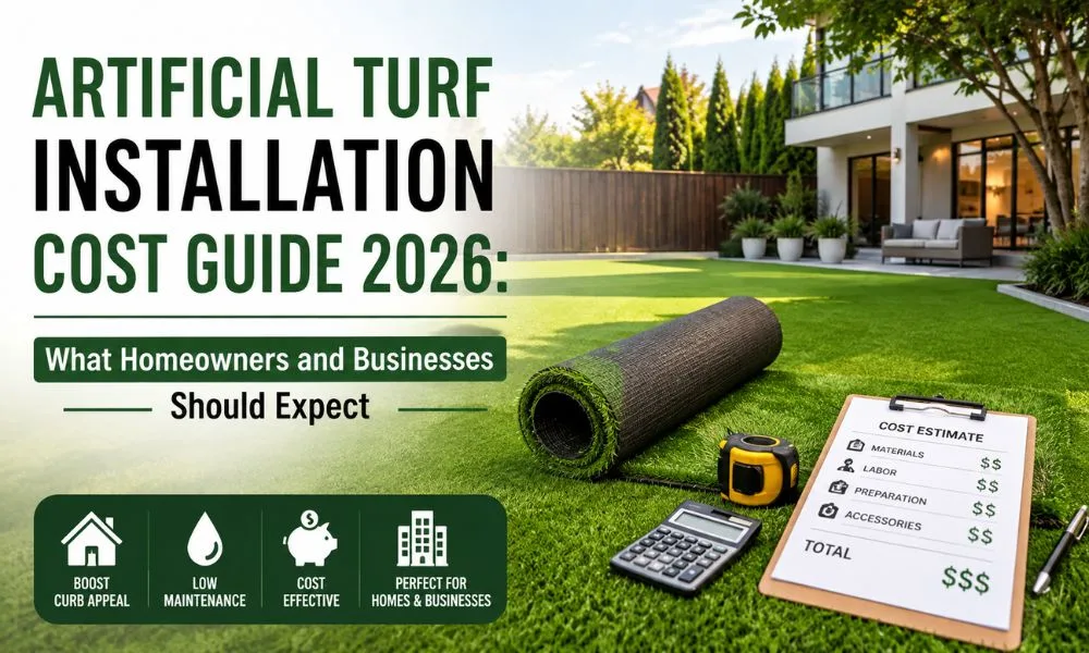 Artificial Turf Installation Cost Guide 2026: What Homeowners and Businesses Should Expect