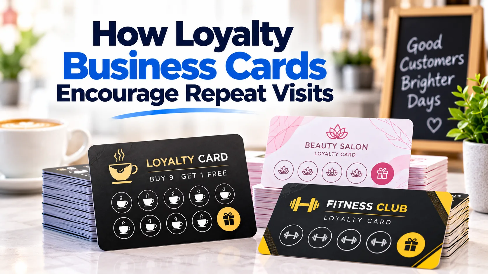 How Loyalty Business Cards Encourage Repeat Visits