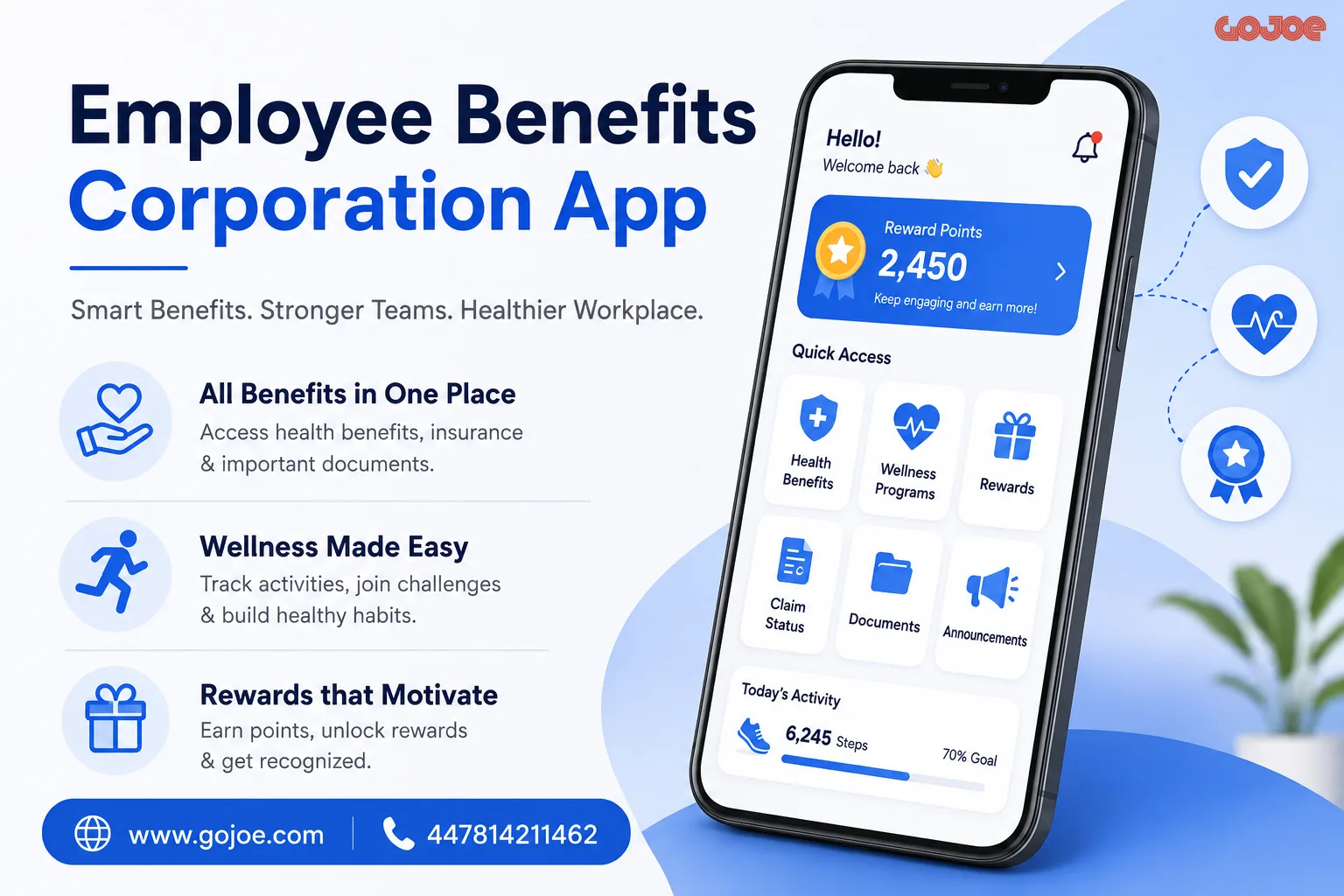 Employee Benefits Corporation App for Modern Workplaces