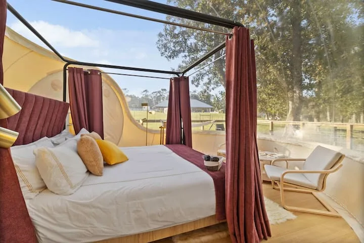 Why Couples Love Booking Clear Outdoor Bubble Tent Hotels in Texas