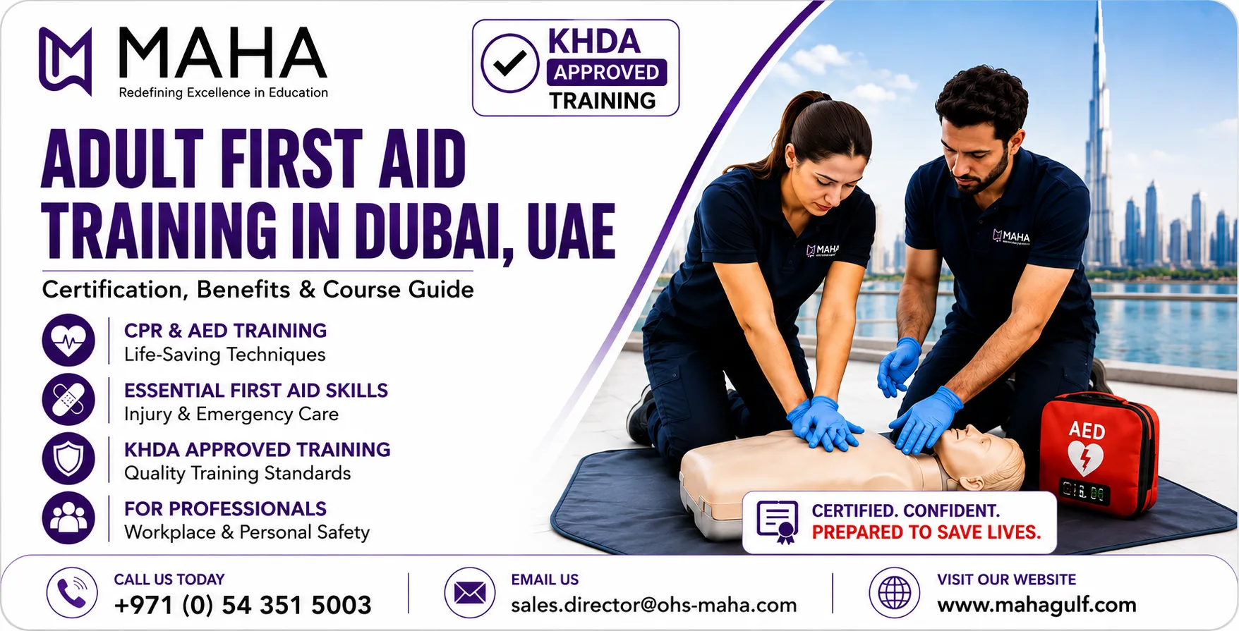 Adult First Aid Training in Dubai, UAE | Certification, Benefits & Course Guide