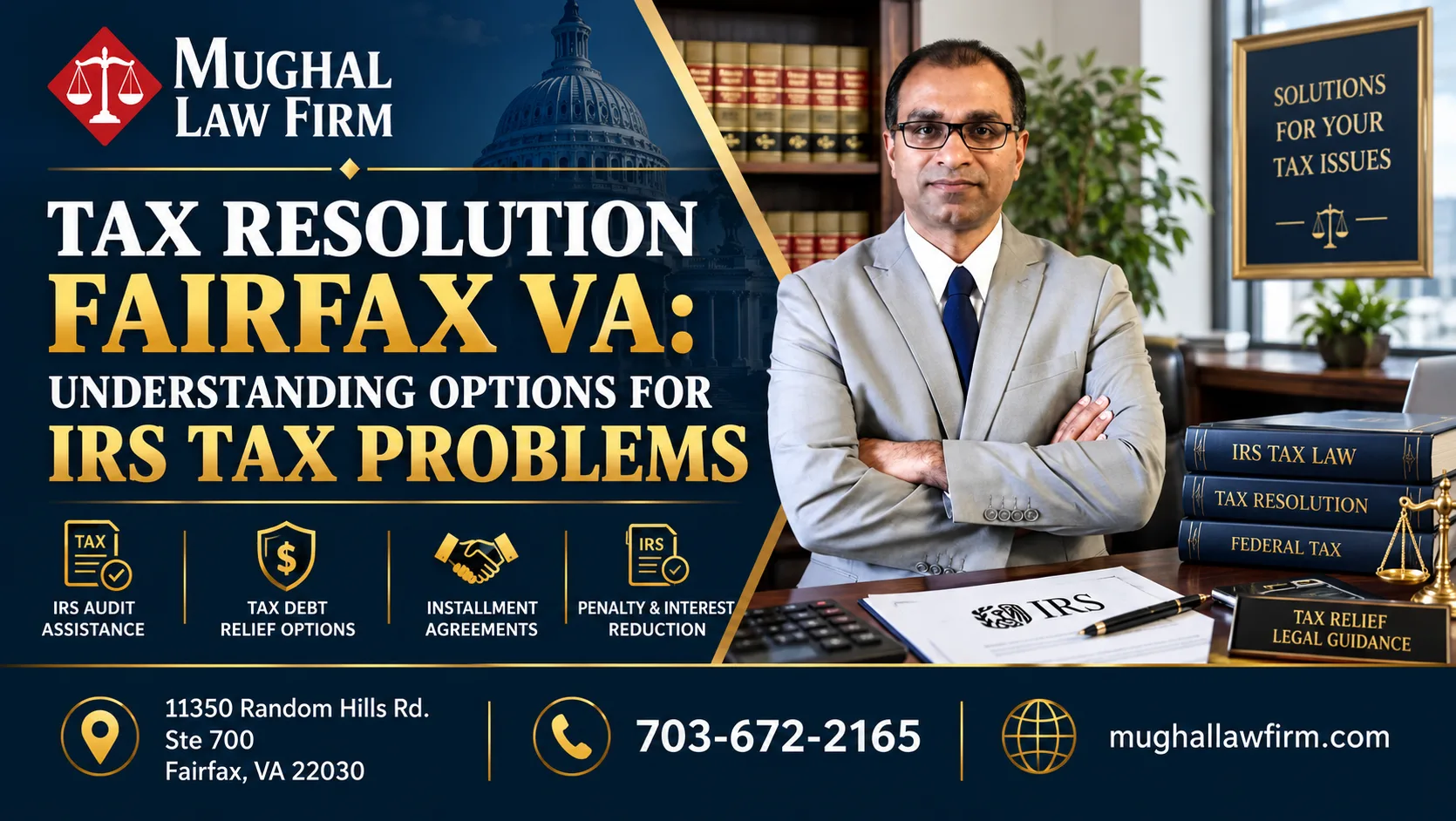 Tax Resolution Fairfax VA: Understanding Options for IRS Tax Problems