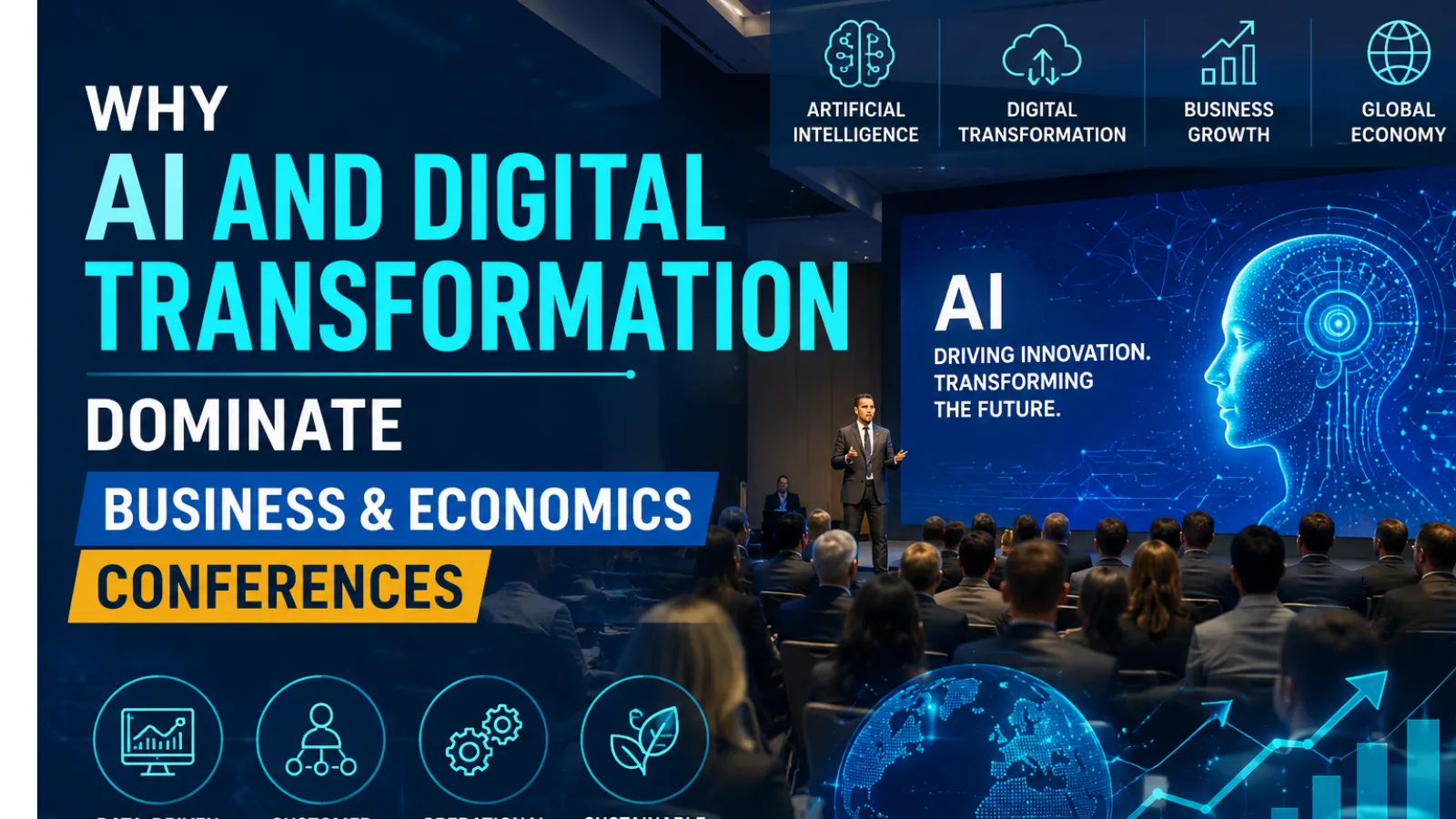 Why AI and Digital Transformation Dominate Business & Economics Conferences?