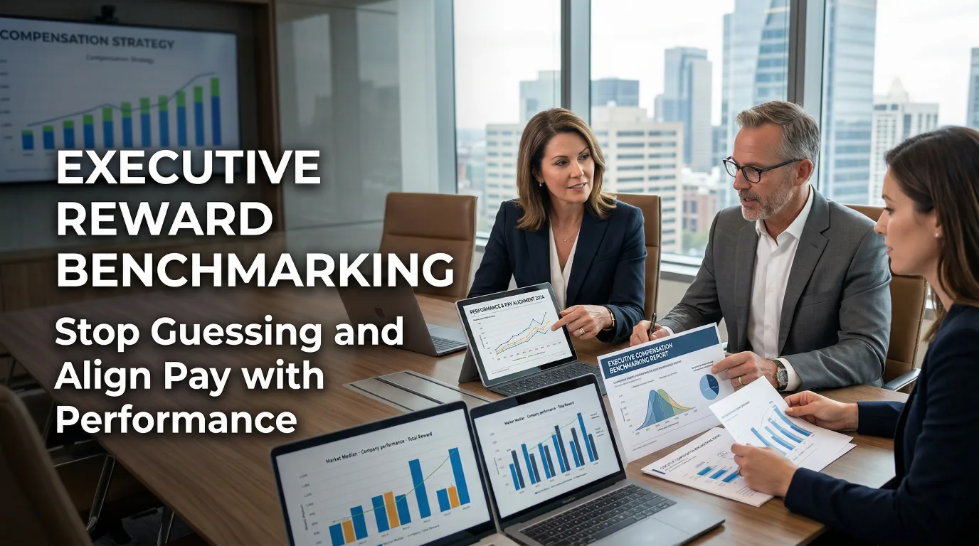 Executive Reward Benchmarking Stop Guessing and Align Pay with Performance