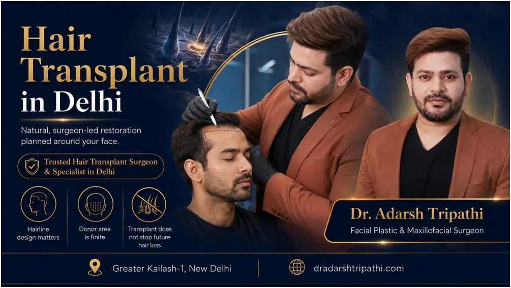 Best Hair Transplant Surgeon in Delhi: How to Spot Real Experience vs. Clever Marketing