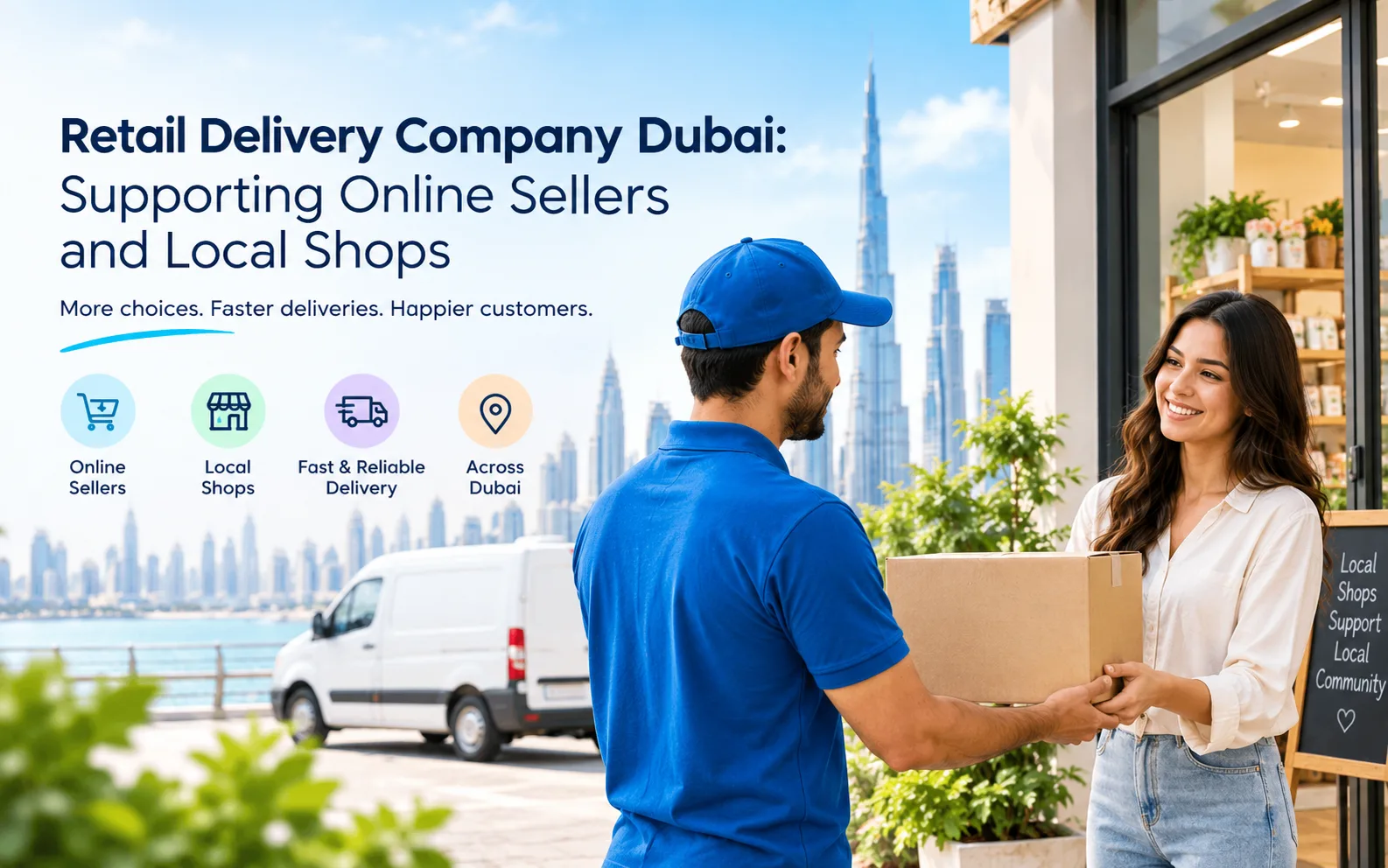 Retail Delivery Company Dubai: Supporting Online Sellers and Local Shops