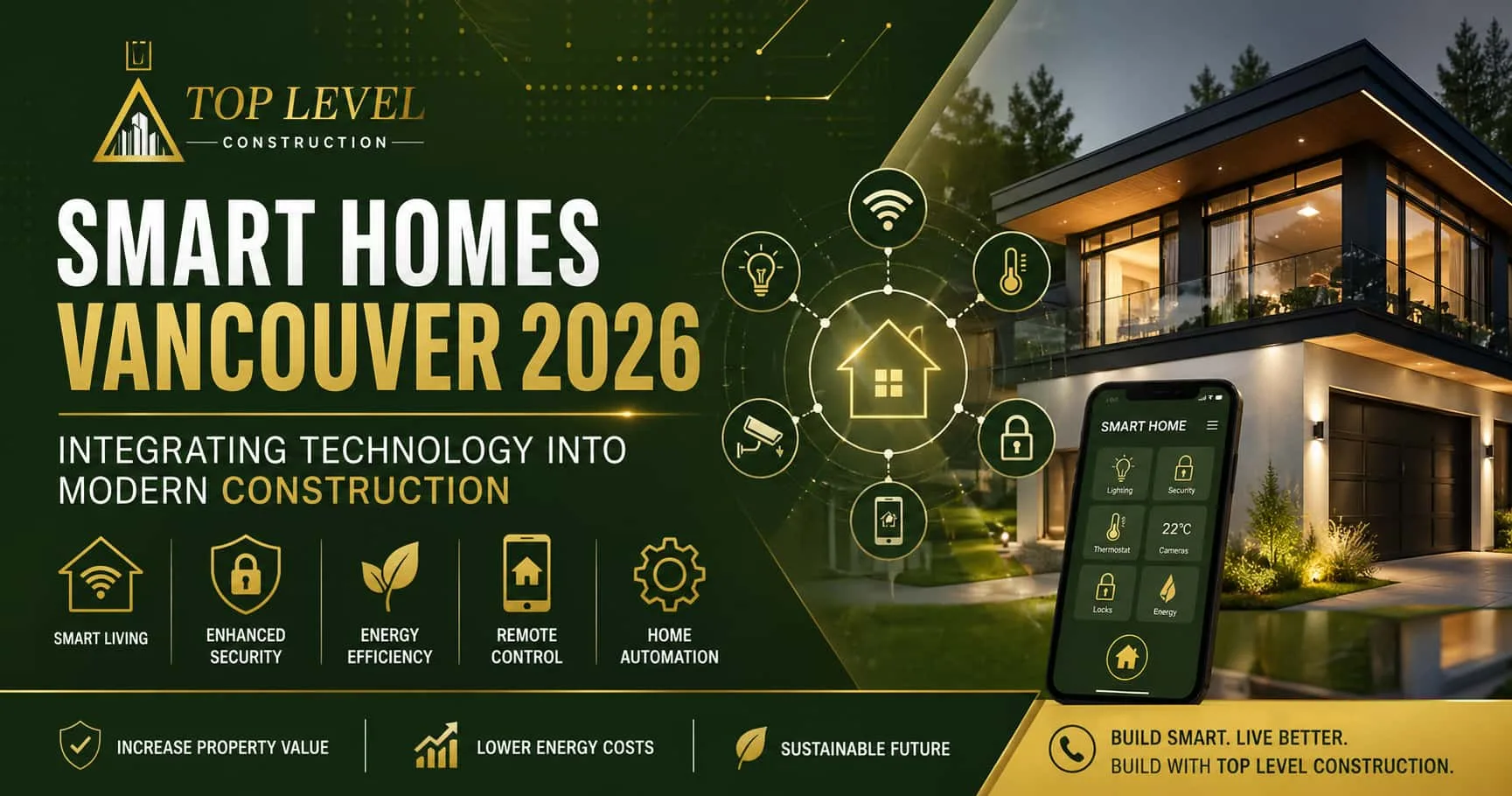 Smart Homes in Vancouver (2026): Integrating Technology into Modern Construction
