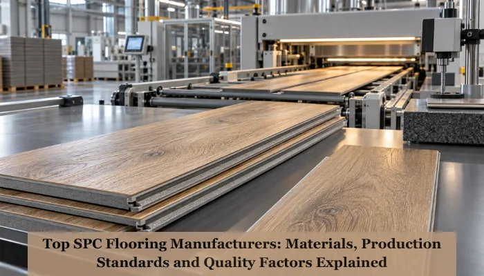 Top SPC Flooring Manufacturers: Materials, Production Standards and Quality Factors Explained