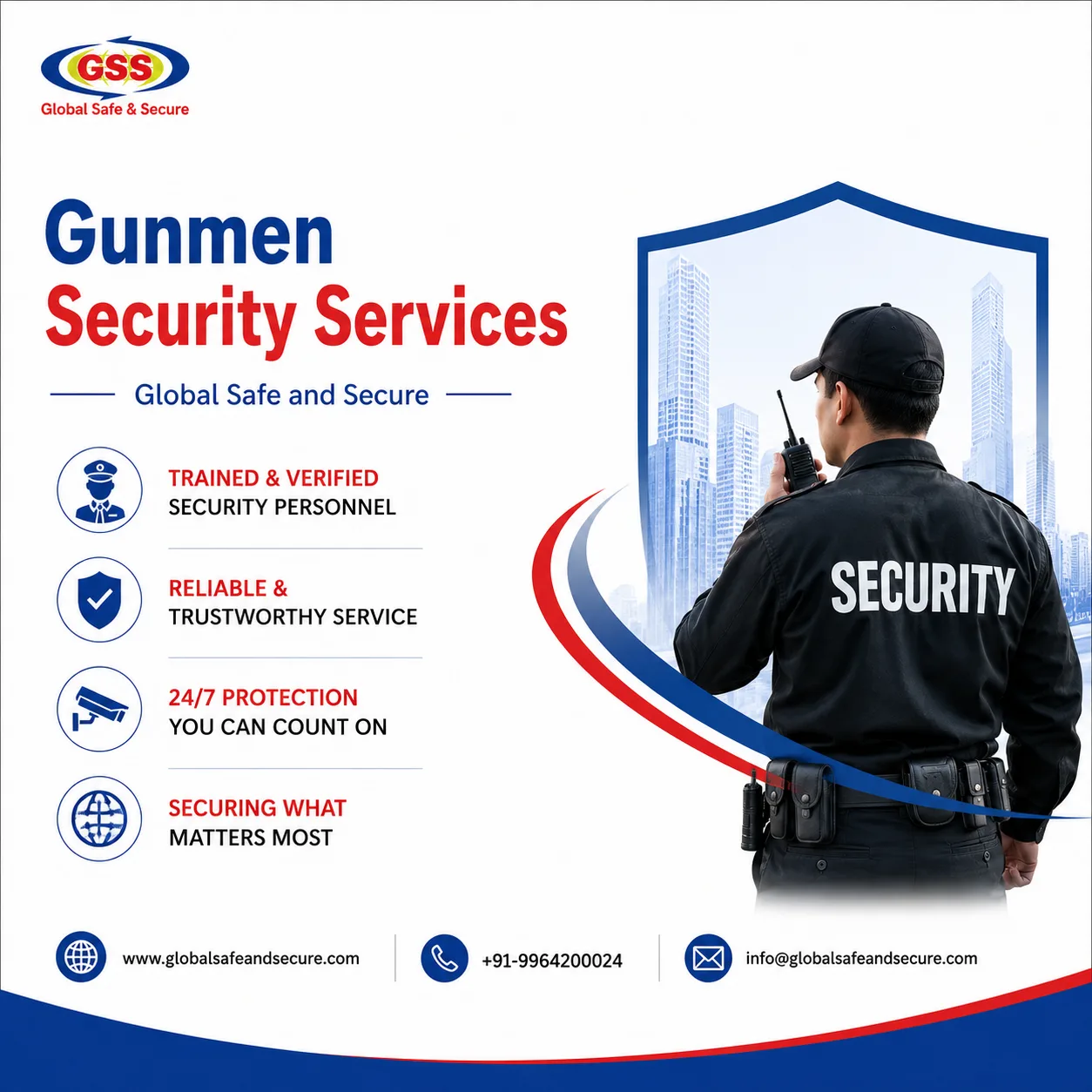 Are Gunmen Security Services in Bangalore Available 24/7?