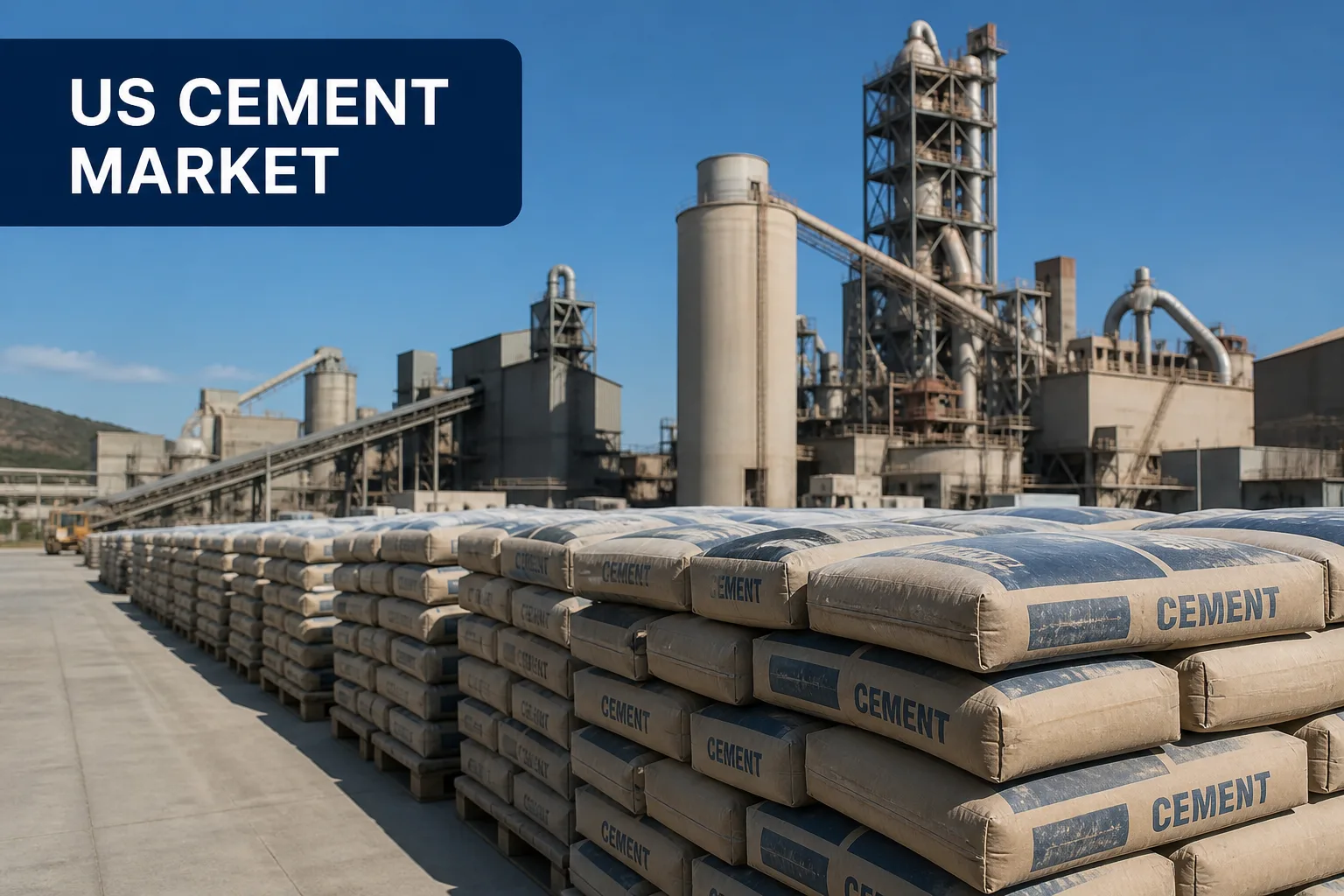 United States Cement Market Worth USD 164.31 Billion by 2034, Growing at 4.86% CAGR