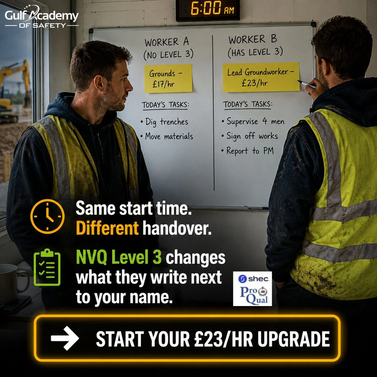 NVQ Level 3: Your Safety Career Start