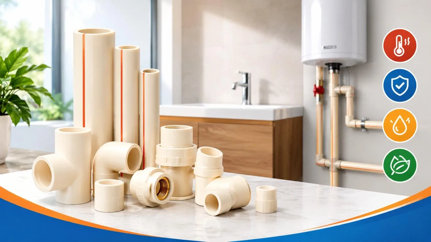 What Makes CPVC Pipe Fittings Ideal for Plumbing Systems Today?