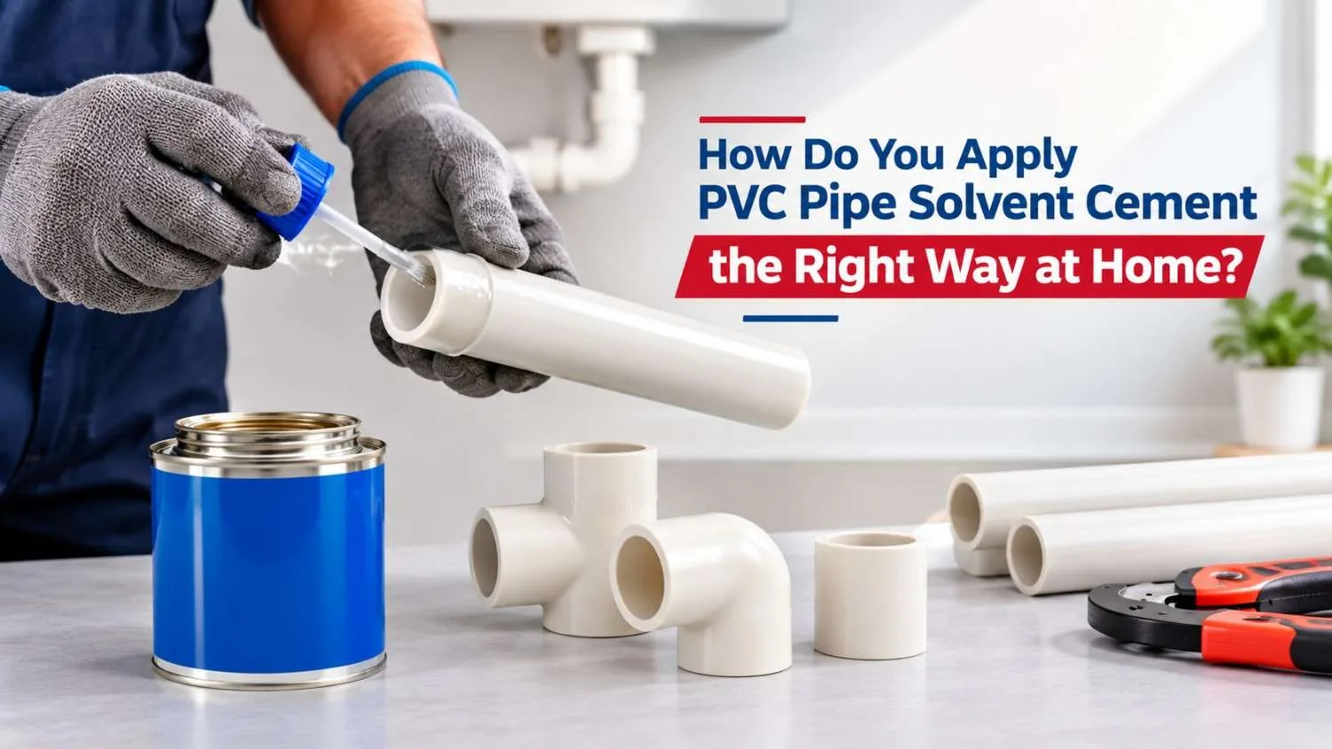 How Do You Apply PVC Pipe Solvent Cement the Right Way at Home?
