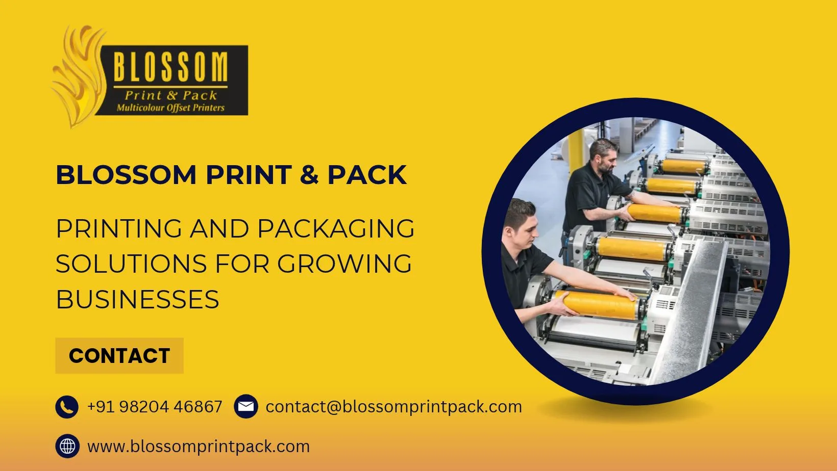 Blossom Print & Pack: Printing and Packaging Solutions for Growing Businesses
