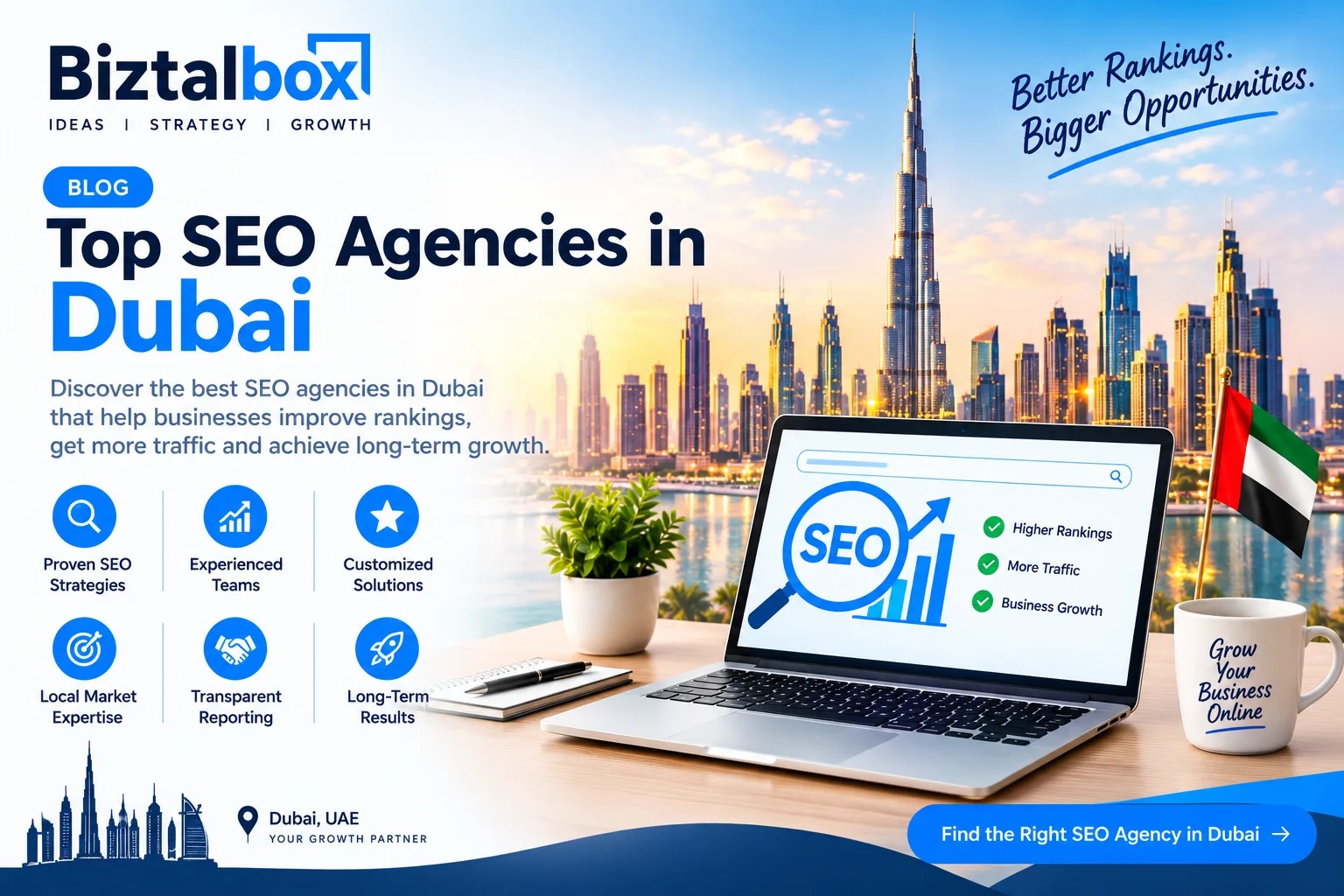 Top 10 SEO Agencies in Dubai