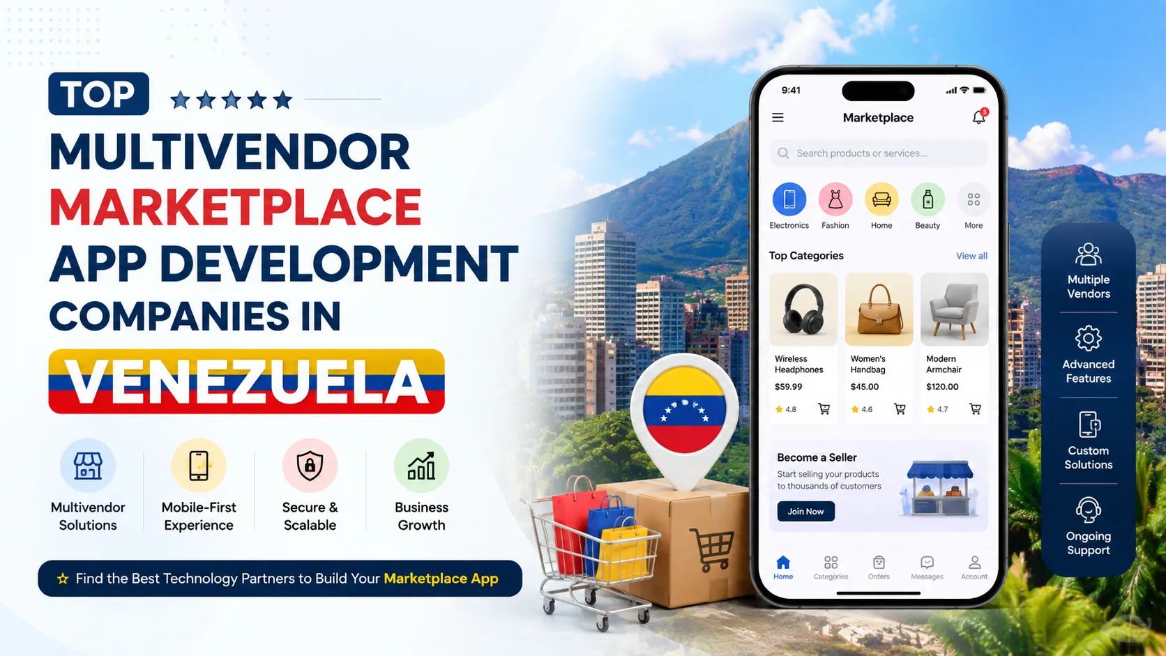 Best Multivendor Marketplace App Development Companies in Venezuela