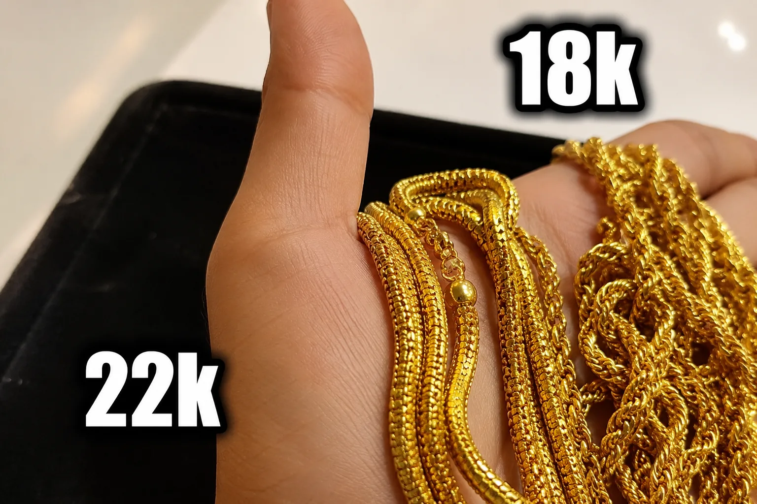 24K vs 22K vs 18K: What’s the Difference and Which Gold Should You Buy?
