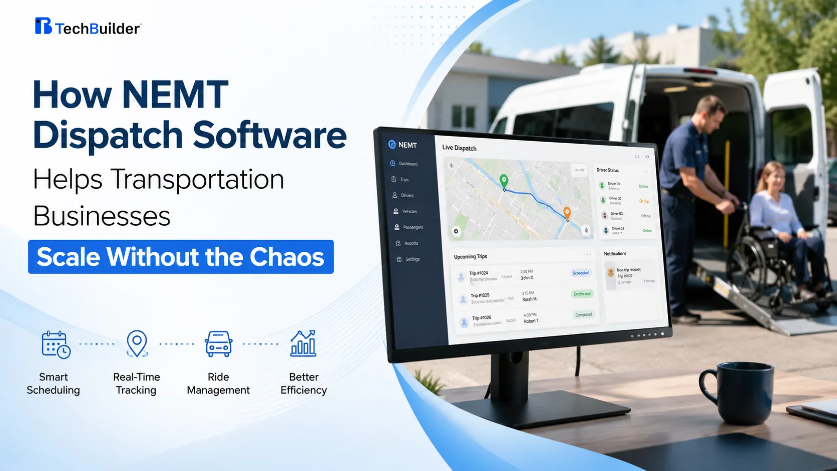 How NEMT Dispatch Software Helps Transportation Businesses Scale Without the Chaos