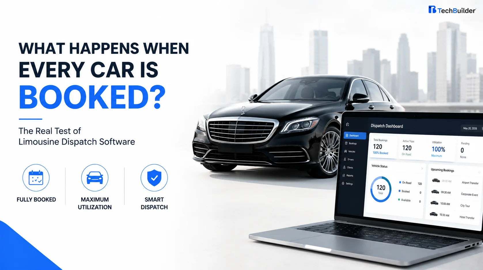 What Happens When Every Car Is Booked? The Real Test of Limousine Dispatch Software