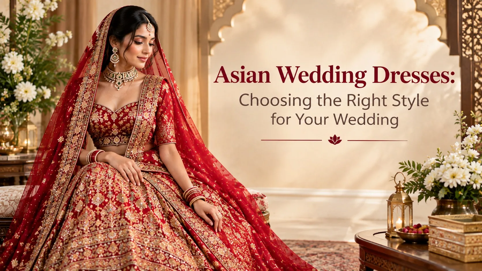 Asian Wedding Dresses: Choosing the Right Style for Your Wedding