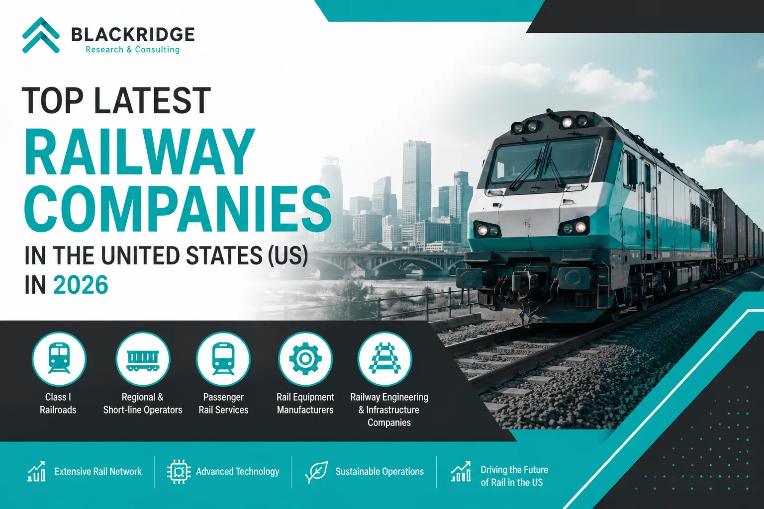 Top Latest Railway Companies in the United States (US) in 2026