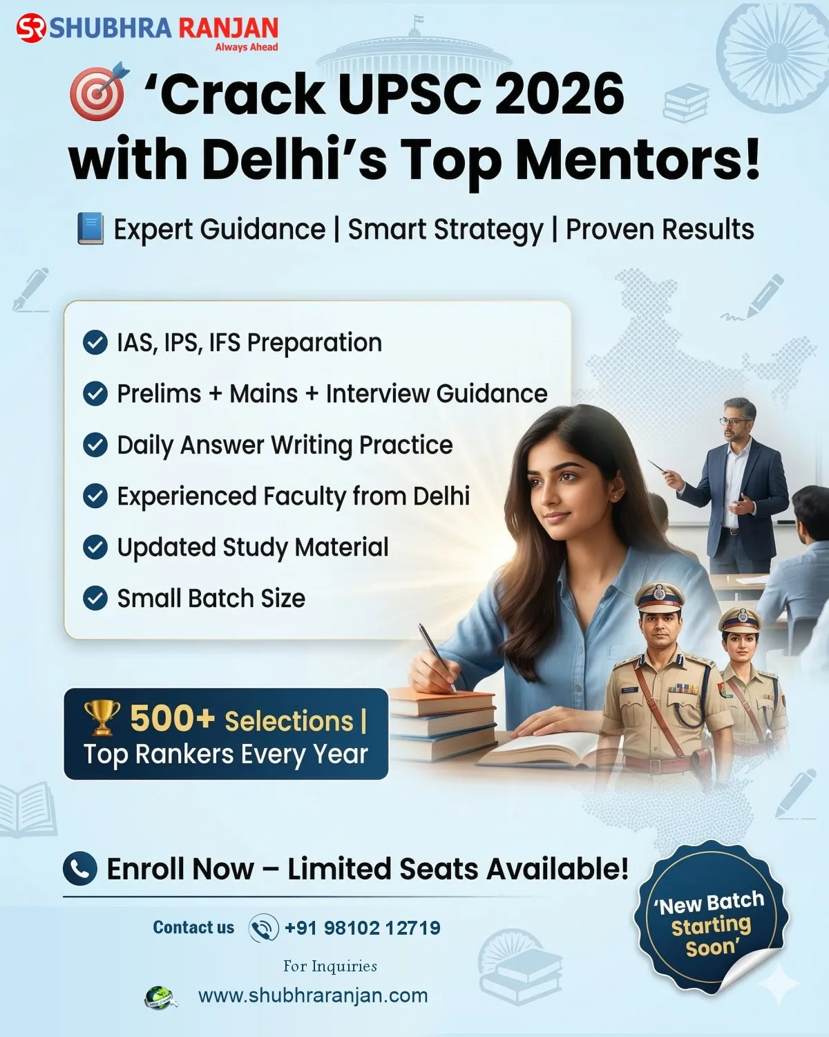 Best Civil Services Coaching in Delhi for UPSC Preparation and IAS Exam Success