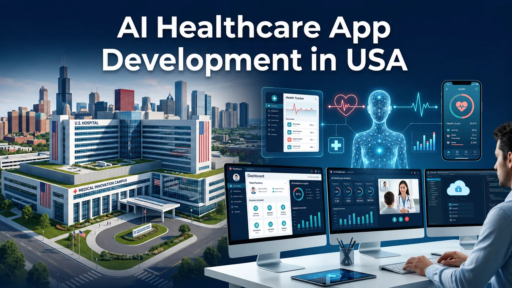 Best 15 AI Medical App Development Companies in the USA for Healthcare Innovation