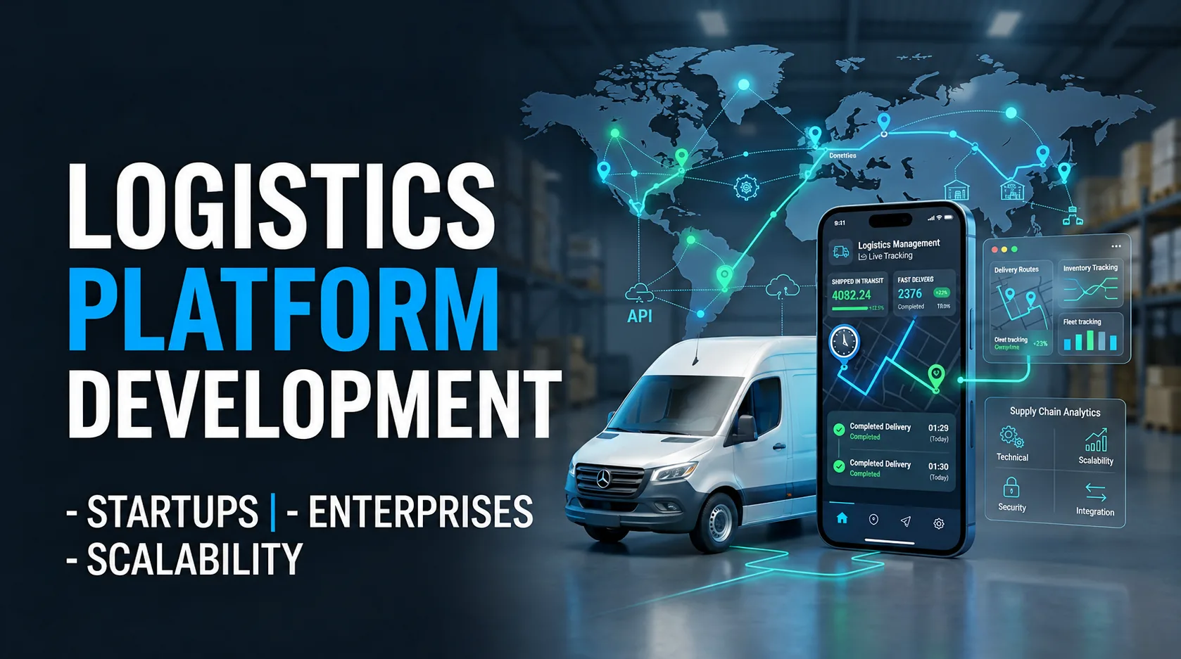 Logistics Platform Development for Startups and Enterprises: A Practical Guide