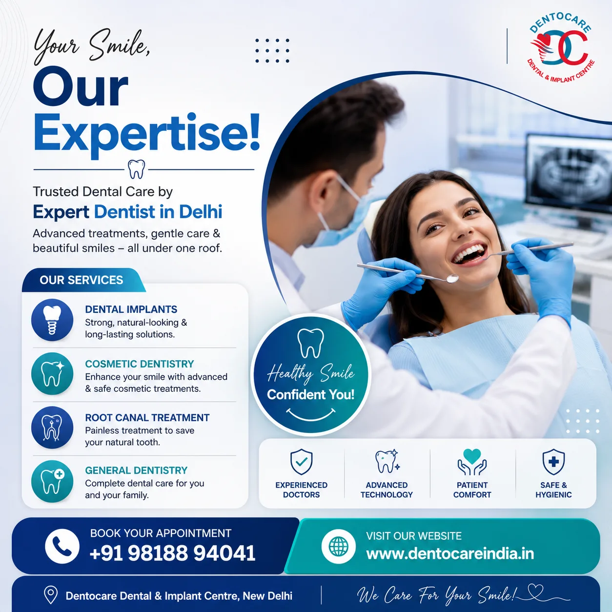 Dentist in Delhi: Comprehensive Dental Care for a Healthy, Confident Smile