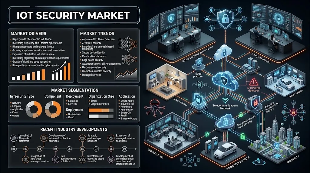 IoT Security Market Growth: Key Trends, Demand & Forecast 2026-2034